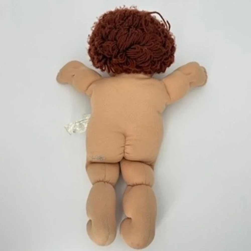 Vintage 1985 Cabbage Patch Kids Boy Doll Coleco HM4 OK Auburn Hair Brown Eyes